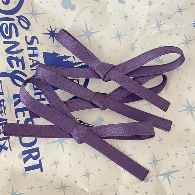 Clip 3: Plain Bow of Hair Set