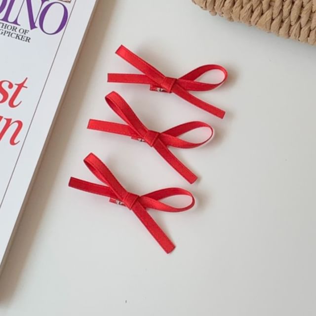 Clip 3: Plain Bow of Hair Set