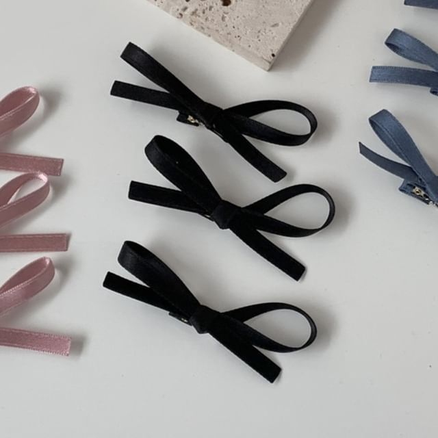 Clip 3: Plain Bow of Hair Set