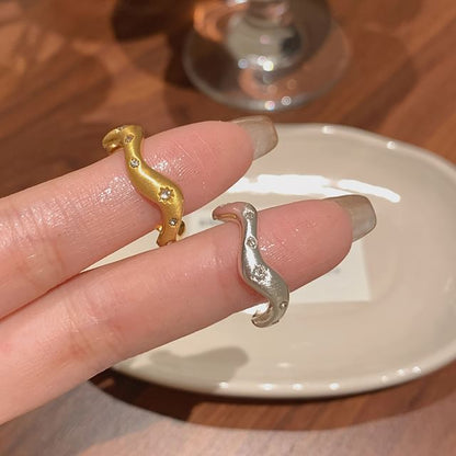 Ring Open / Set Rhinestone