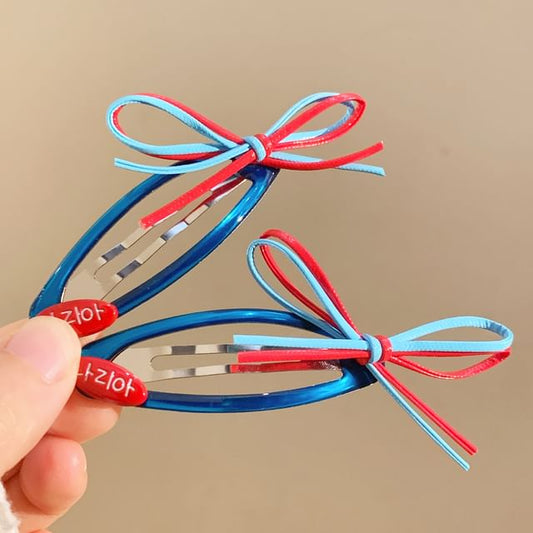 Set Clip Bow Hair