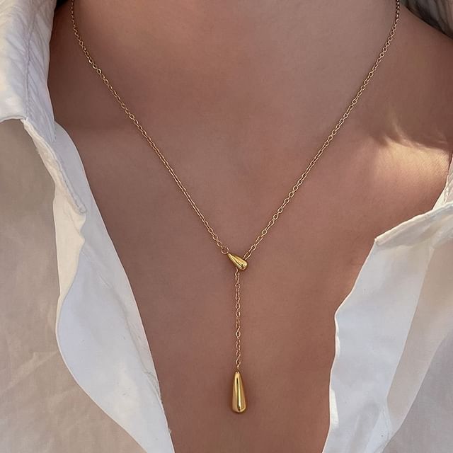 ティアドロップネックレスペンダント