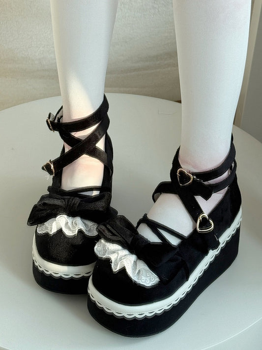 at Lace Bow Top Accents