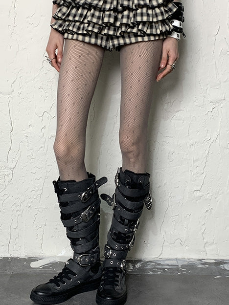 Tights Y2K Pattern Options 4 Polka-dot Color