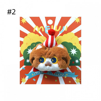 Cute Kitty-shaped Plush Brooch