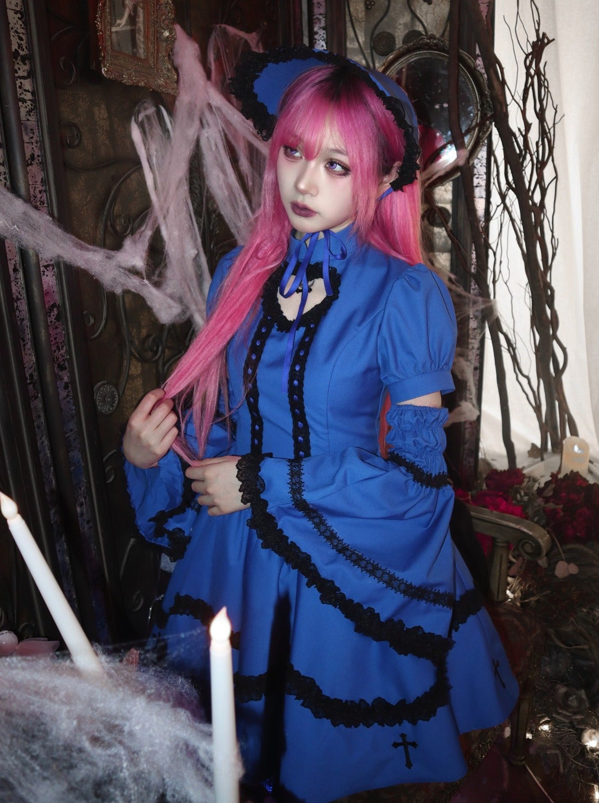 Subculture Lolita Dress Y2K Cross