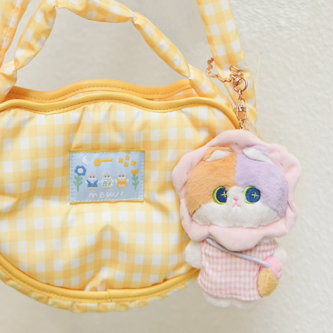 Cute Cat-shaped Plushie/Charm