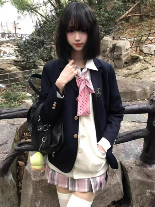 7 Options Color Cardigan Knitted V-neck