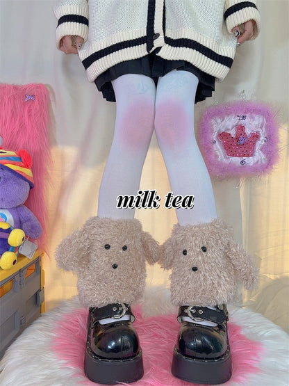 Puppy Ears Design  Leg Warmers