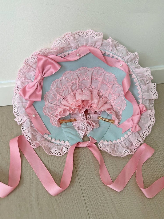 GelbRosa WeißBlau GrünRosa Lolita Bonnet /
