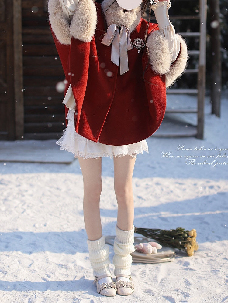 Red Butterfly Embroidery Badge