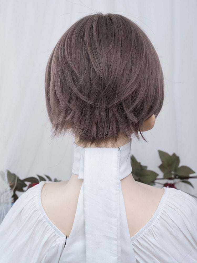 Brown Ouji Short Wig