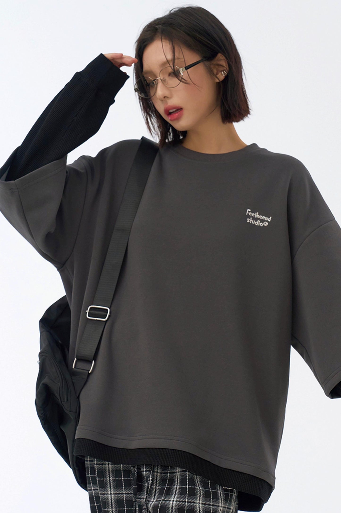 Unisex Neck Round Top