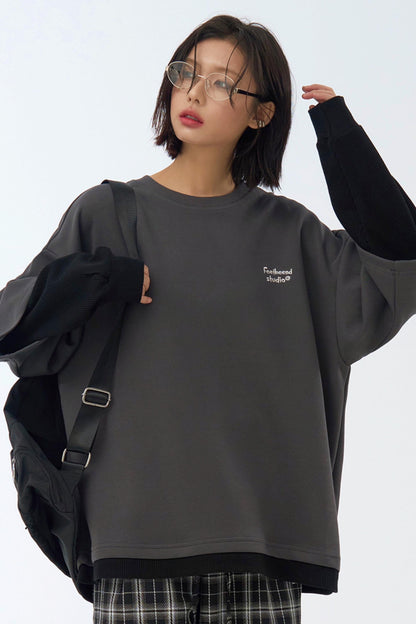 Unisex Neck Round Top