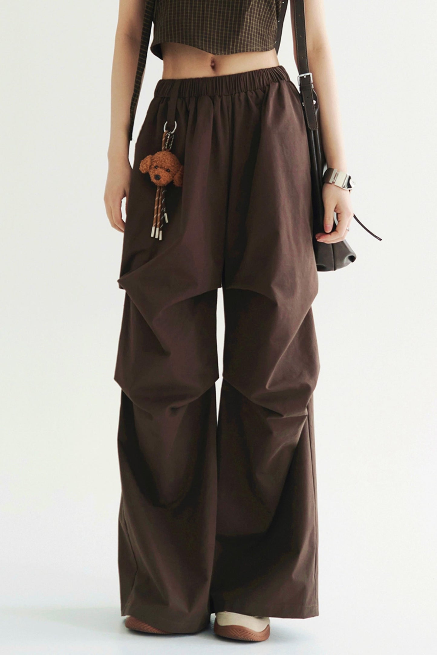 Elegant Pants Trouser Wide Pleated