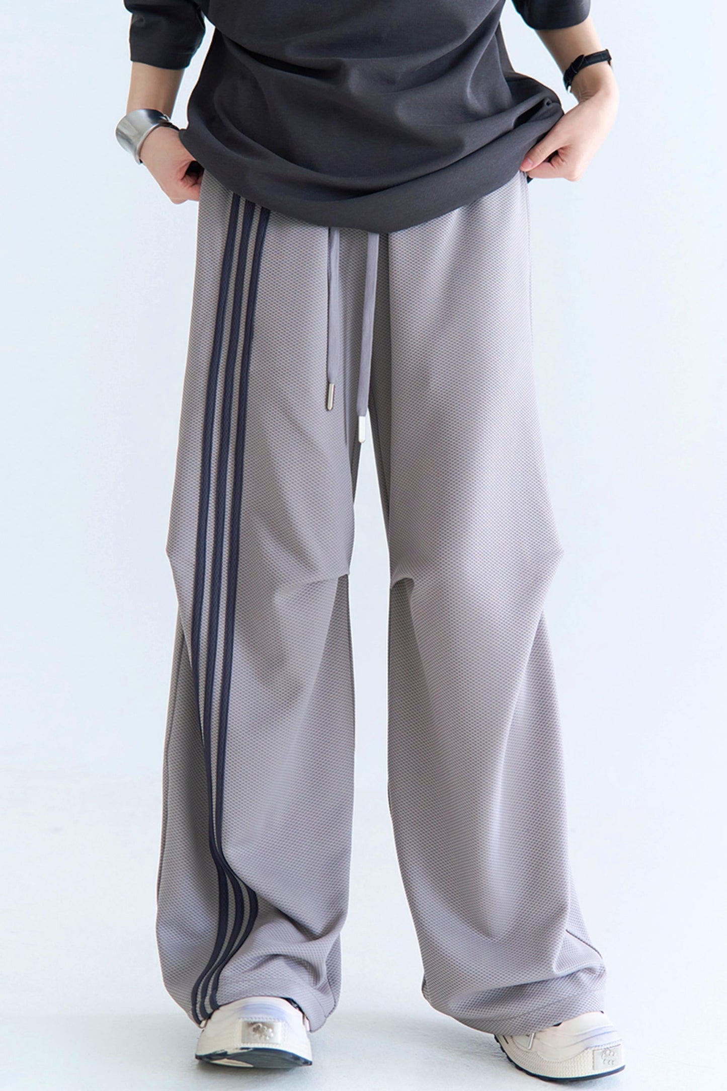 Crash Leg Pants Wide Color