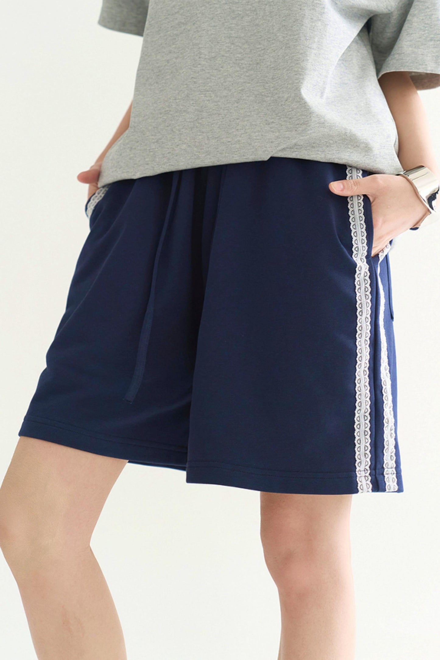 Fit Relaxed Patchwork Pants