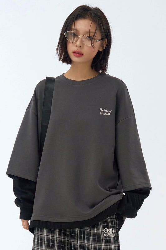 Unisex Neck Round Top