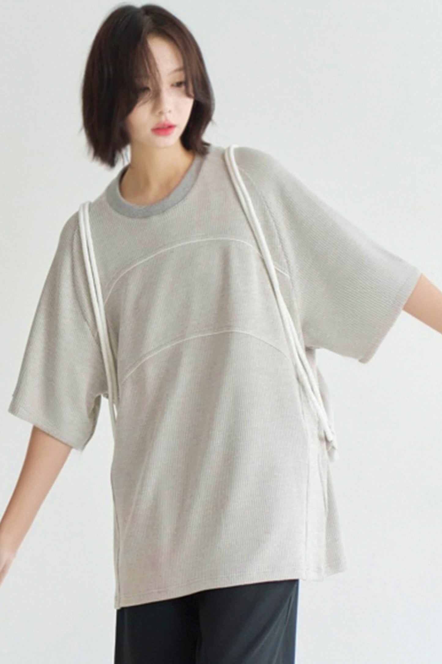 line design block T-shirt Color