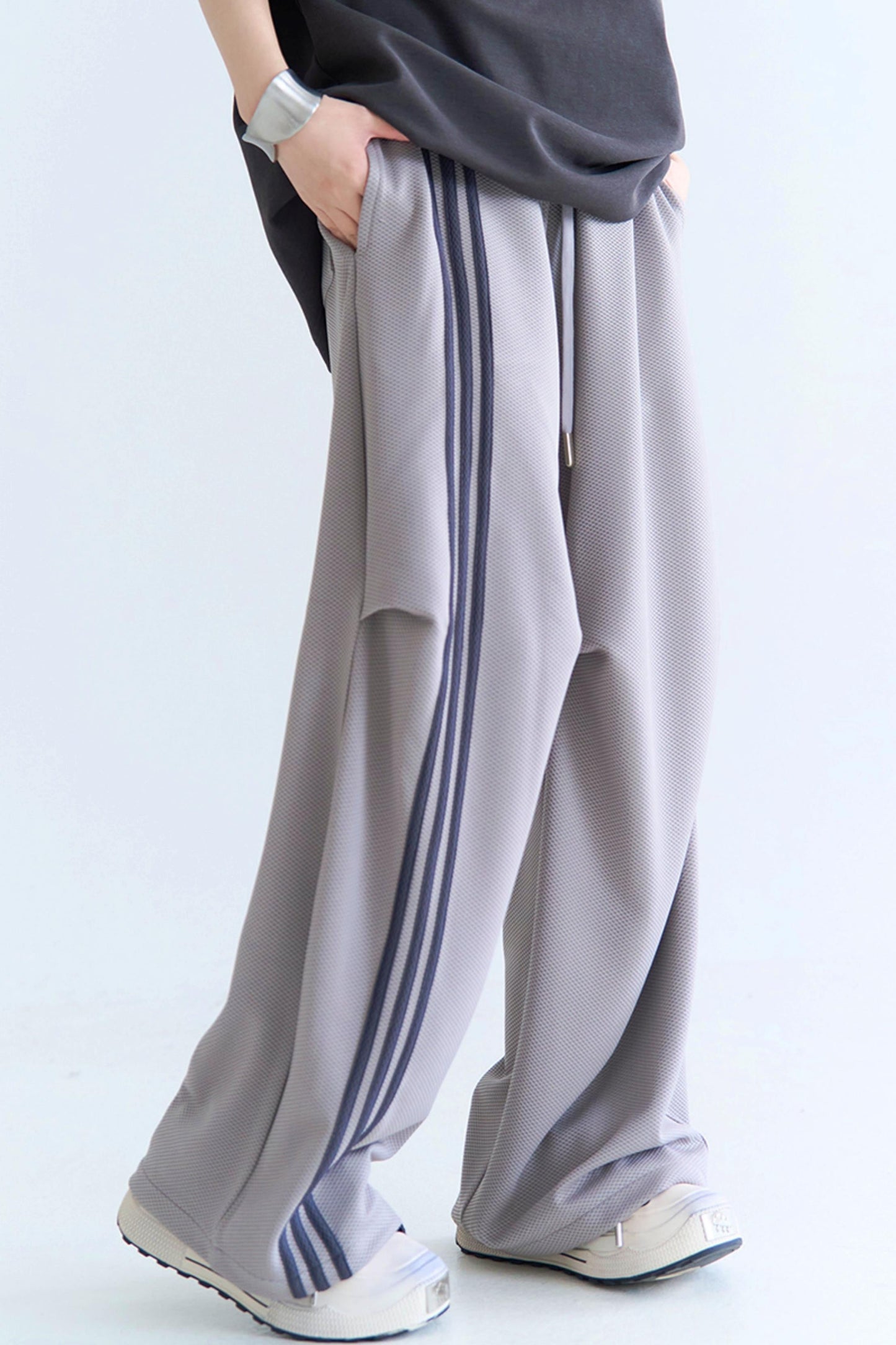 Crash Leg Pants Wide Color