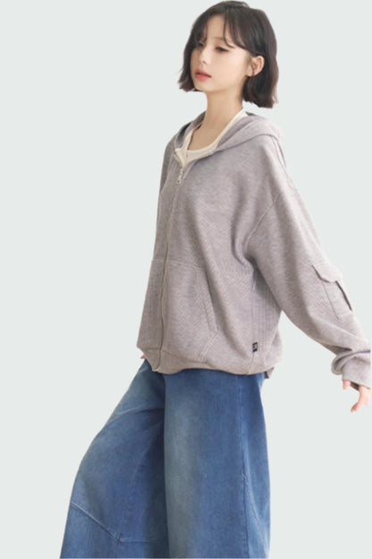 Unisex Spring Museum Hooded 2025 Collection - Cardigan Gravity