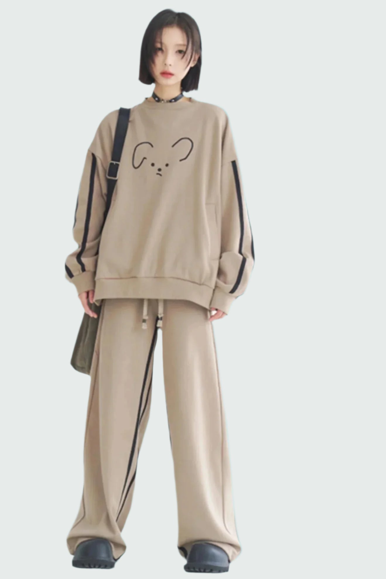 inner pants Fleece jogger
