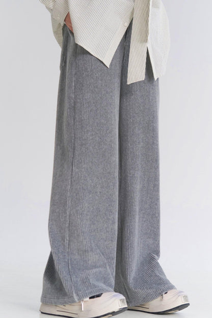 Mid-weight pants straight