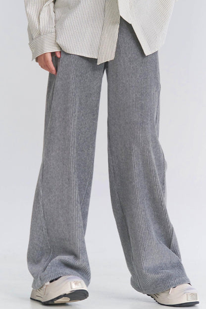 Mid-weight pants straight