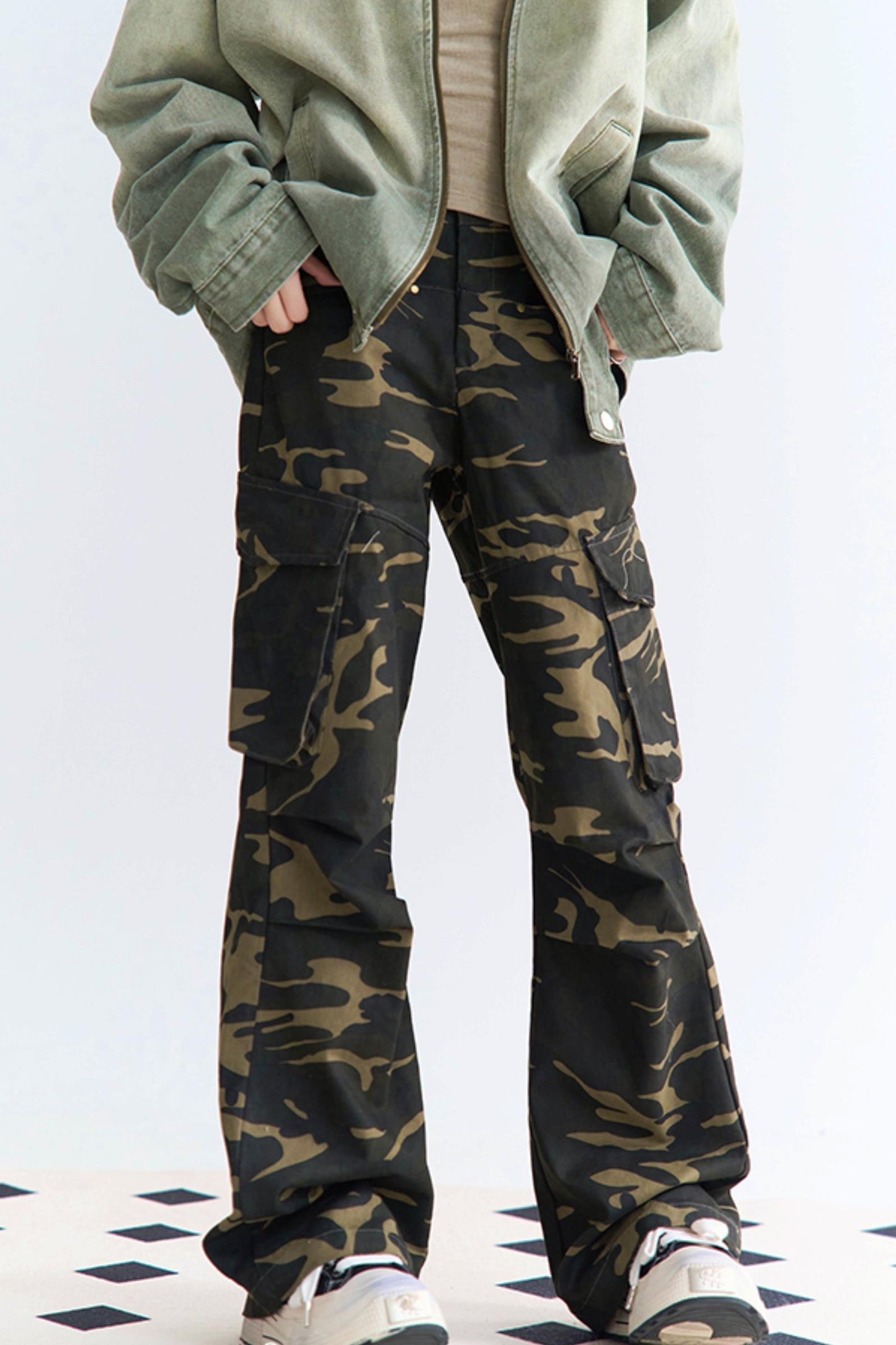fit pants camouflage Relaxed