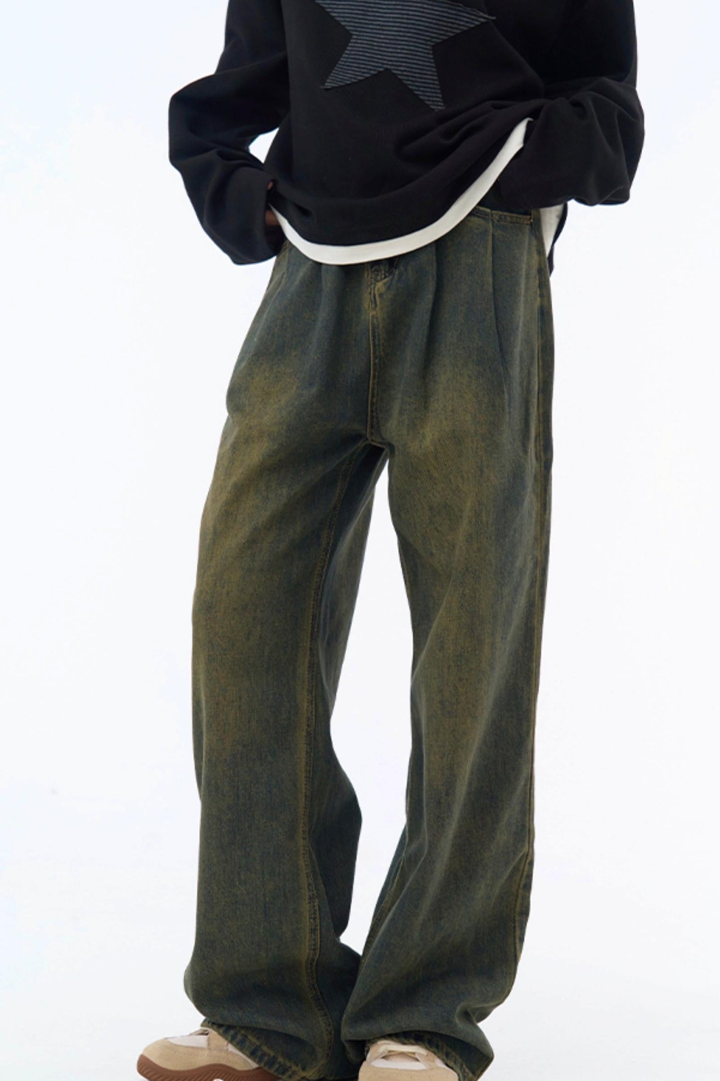 Jeans Washed Fit Relaxed Vintage