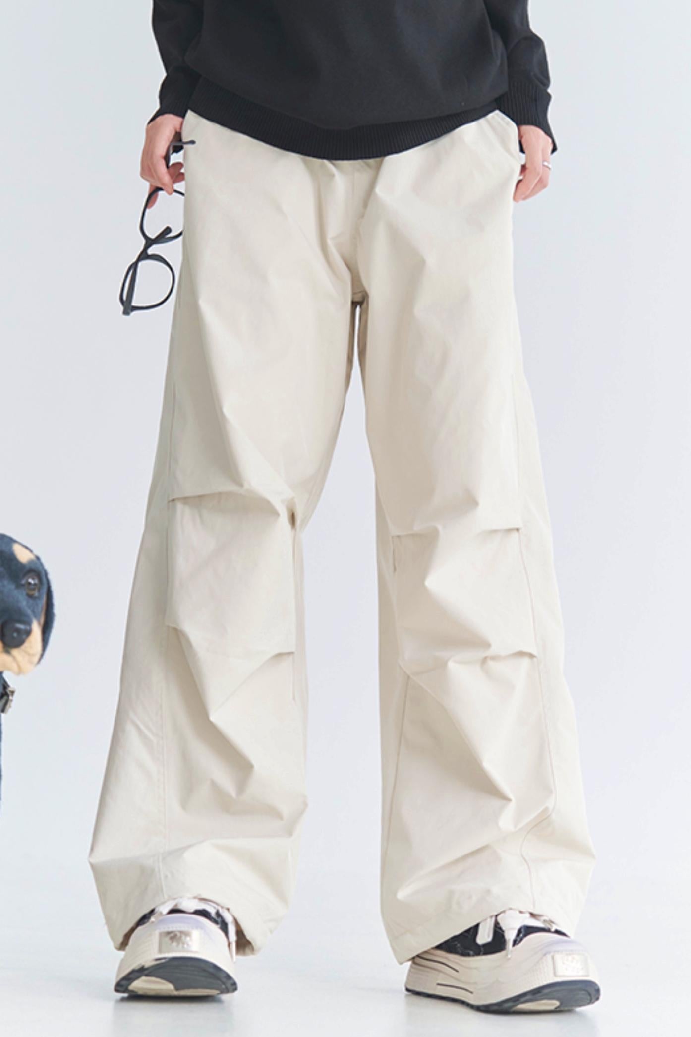 for with Museum Trousers Women Pleated Cozy Boa Gravity - Casual Pants Winter