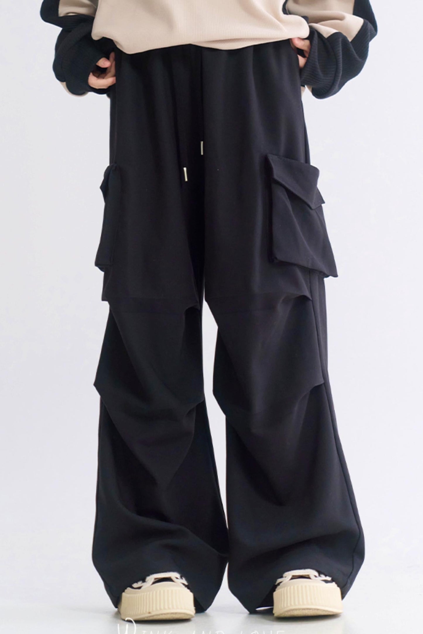 Pants Wide Leg Utility Casual