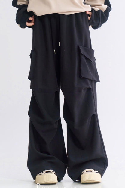 Pants Wide Leg Utility Casual