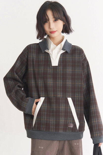 Gravity Museum 2025 Sweater Stripe Spring - Patchwork