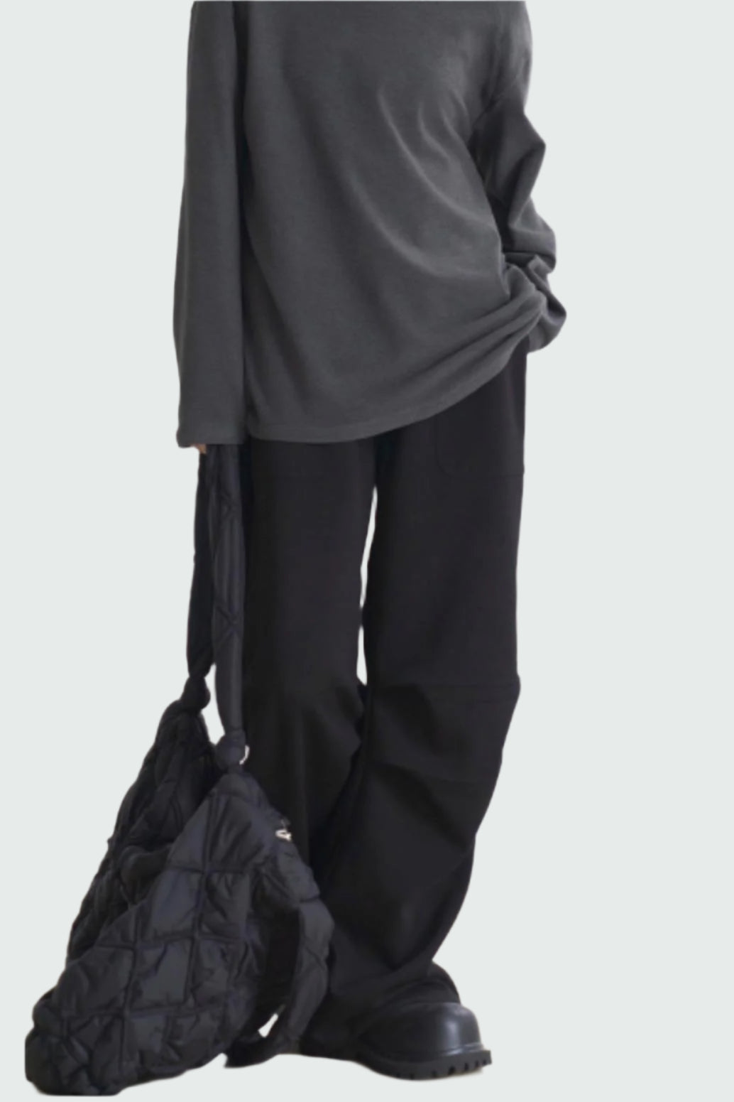 Knee Fit Spring Museum - Fall Pants and Gravity Women's Casual Pleats Straight