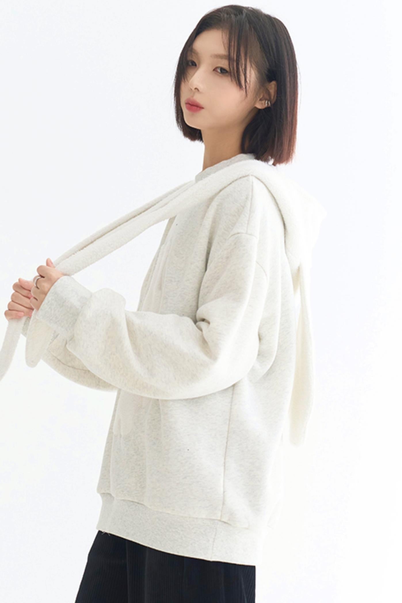 Motif Sweatshirt Rabbit