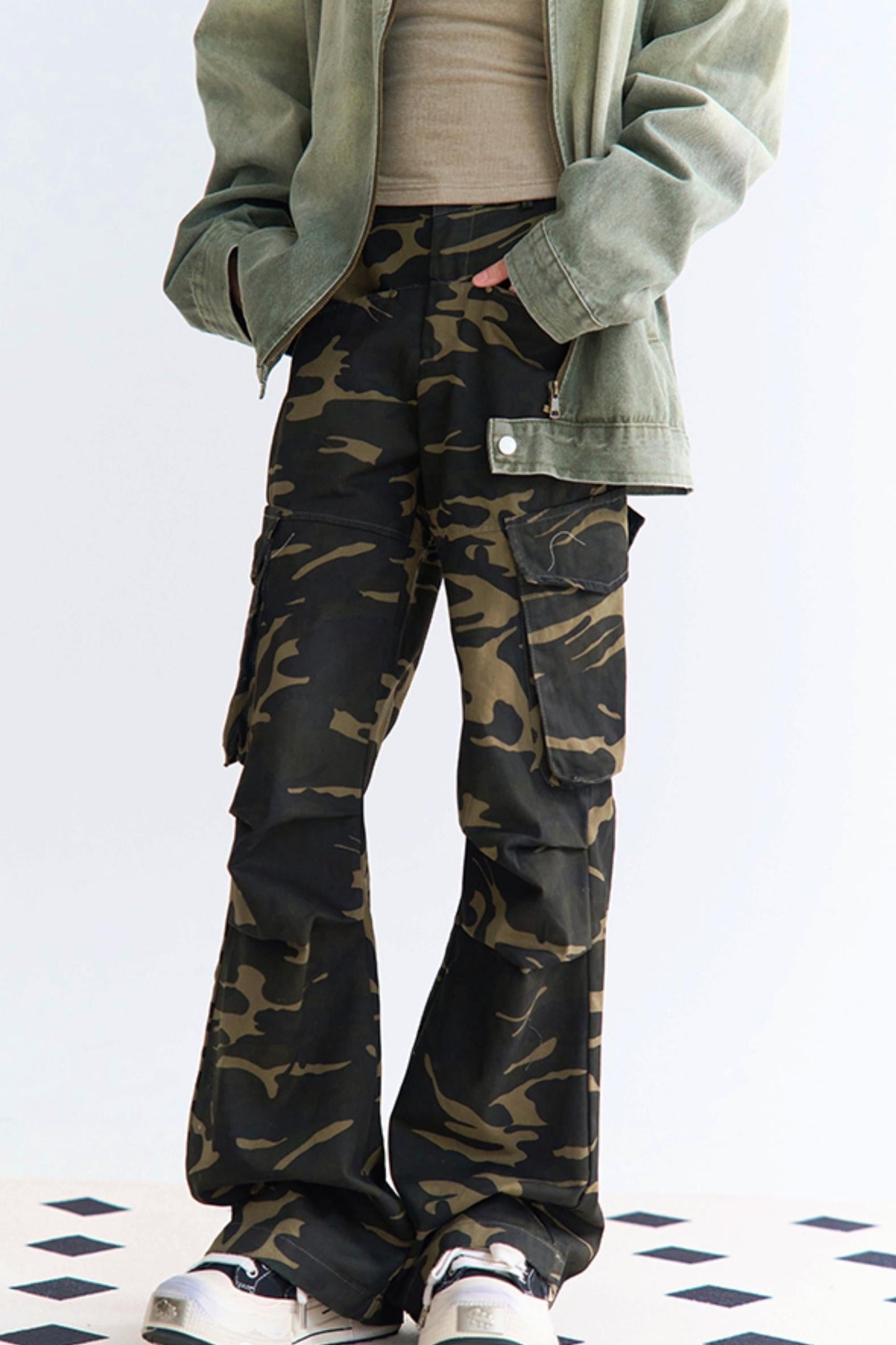 fit pants camouflage Relaxed