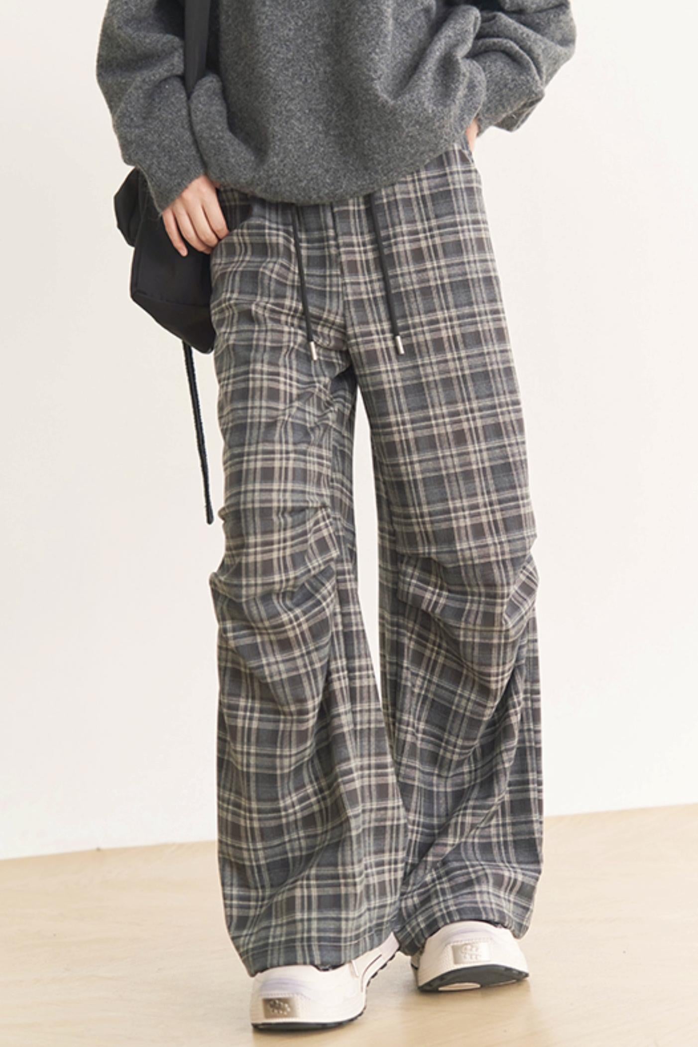 Checked Museum Spring Culottes Casual 2025 Gravity