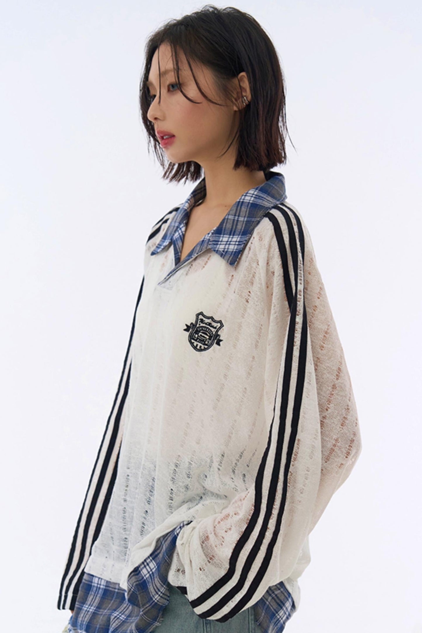 Plaid Sweatshirt