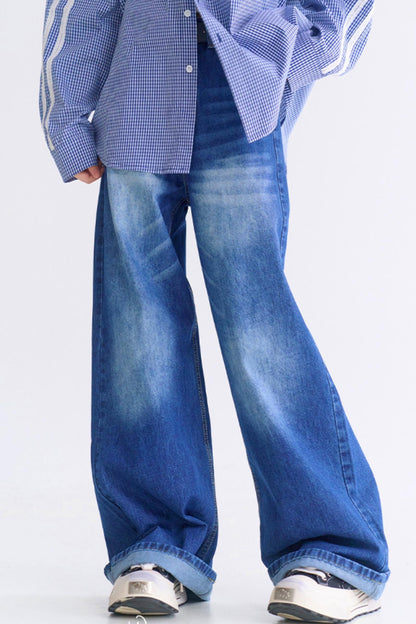 Relaxed Jeans Washed Fit