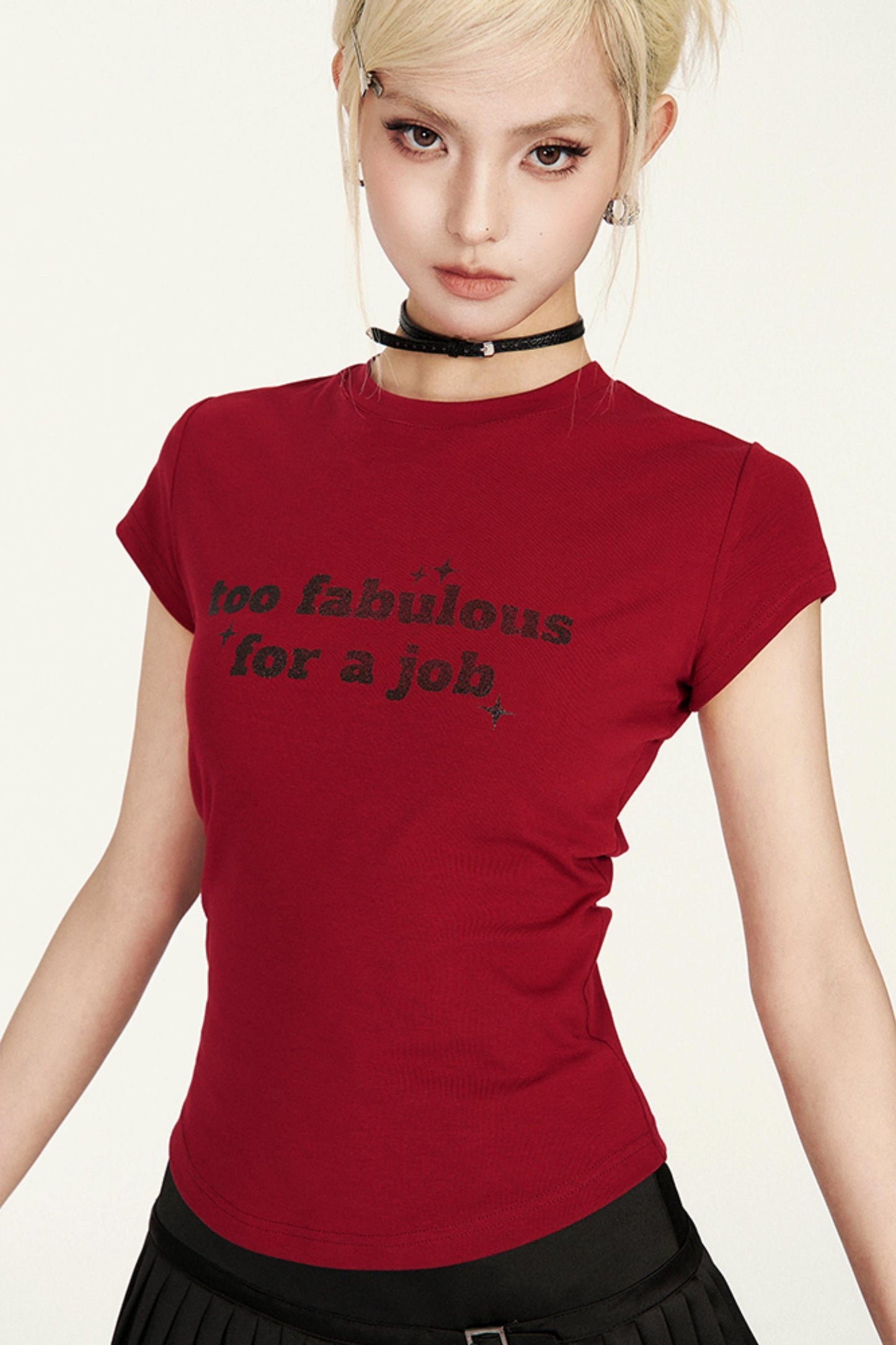 Vapor Bling Slim Sparkle T-Shirt