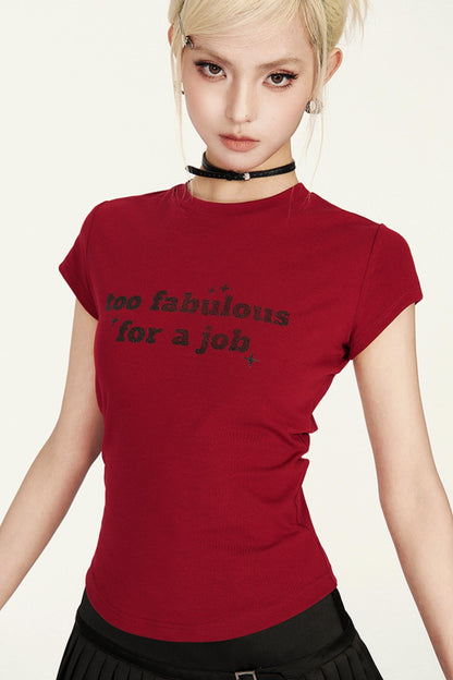 Vapor Bling Slim Sparkle T-Shirt