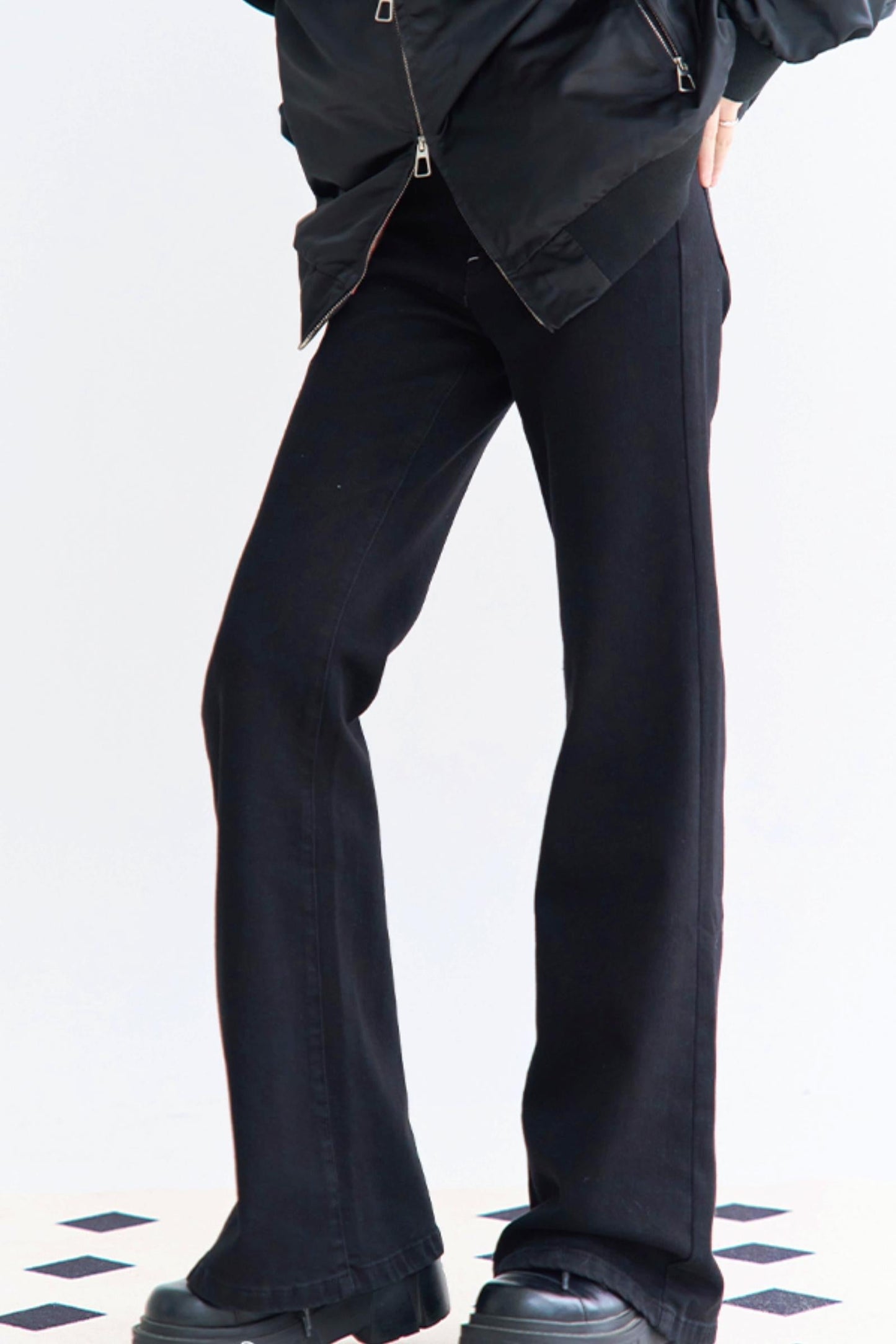 Slim Jeans Flare Micro