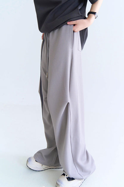 Crash Leg Pants Wide Color