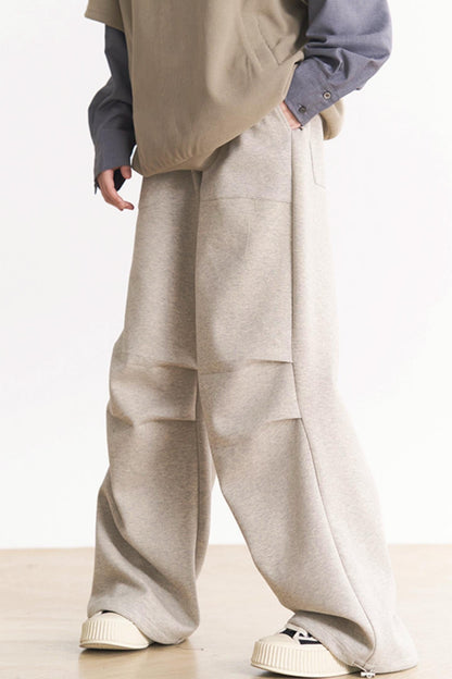 Knee Fit Spring Museum - Fall Pants and Gravity Women's Casual Pleats Straight