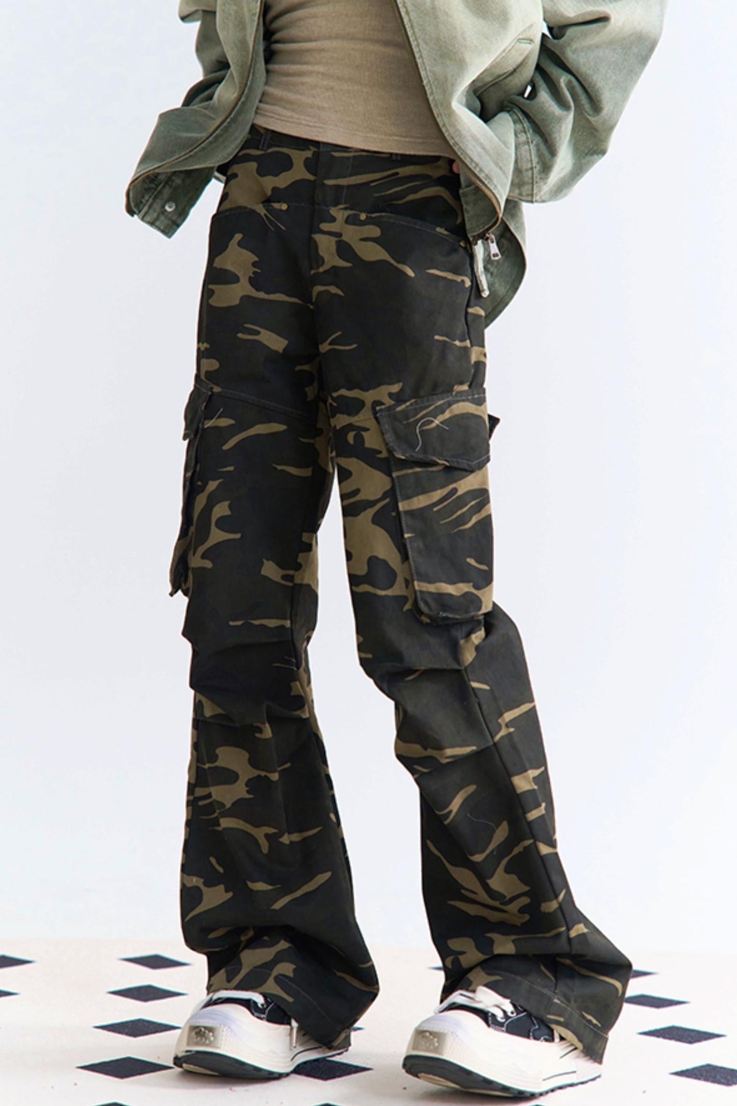 fit pants camouflage Relaxed