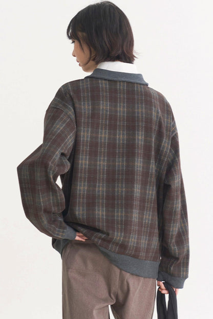 Gravity Museum 2025 Sweater Stripe Spring - Patchwork