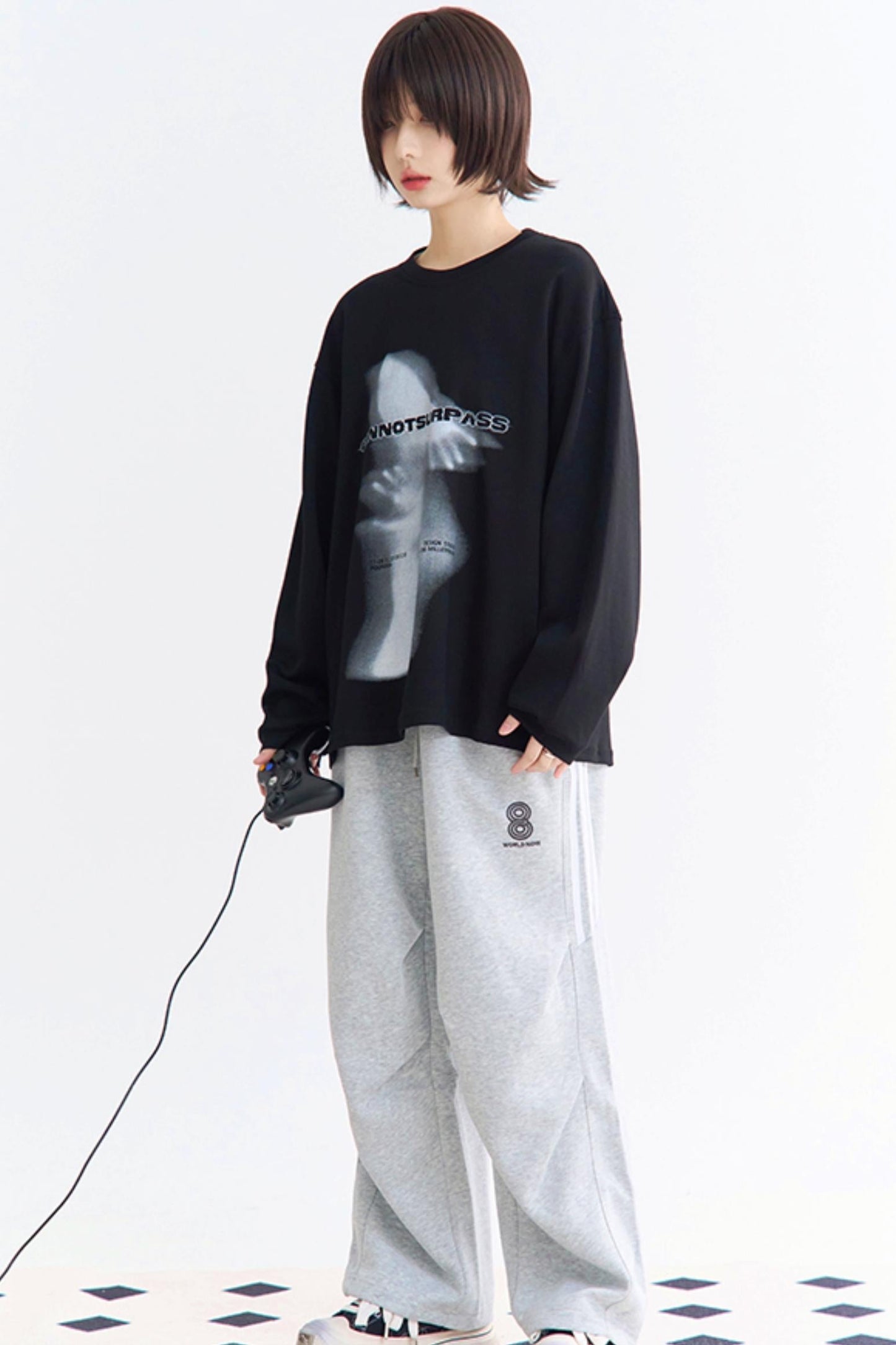 Neck Basic T-Shirt Round