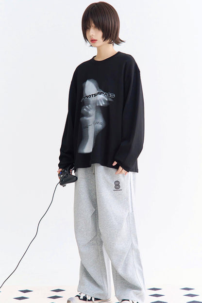 Neck Basic T-Shirt Round