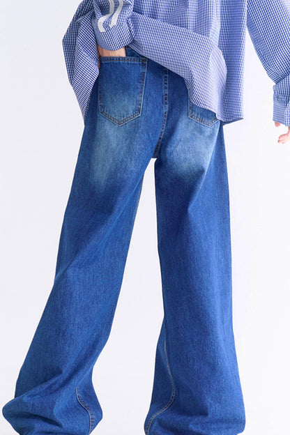 Fit Jeans Washed Relaxed
